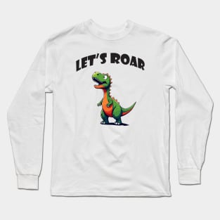 Cute Dinosaur Long Sleeve T-Shirt